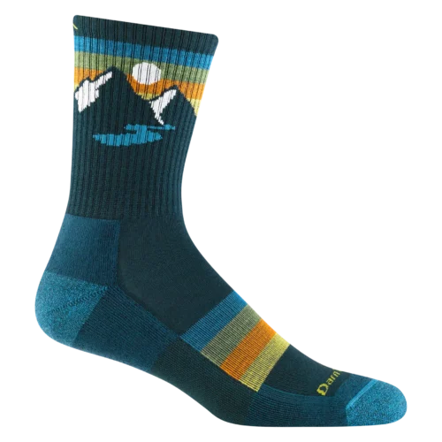 Men's Sunset Ridge Micro Crew Lightweight Hiking Socks